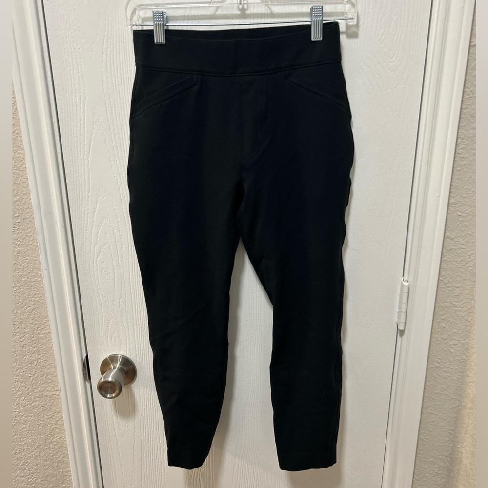 Spanx Perfect Pant Ankle Back Seam Skinny Ponte Knit Pull-On Shaping size SP